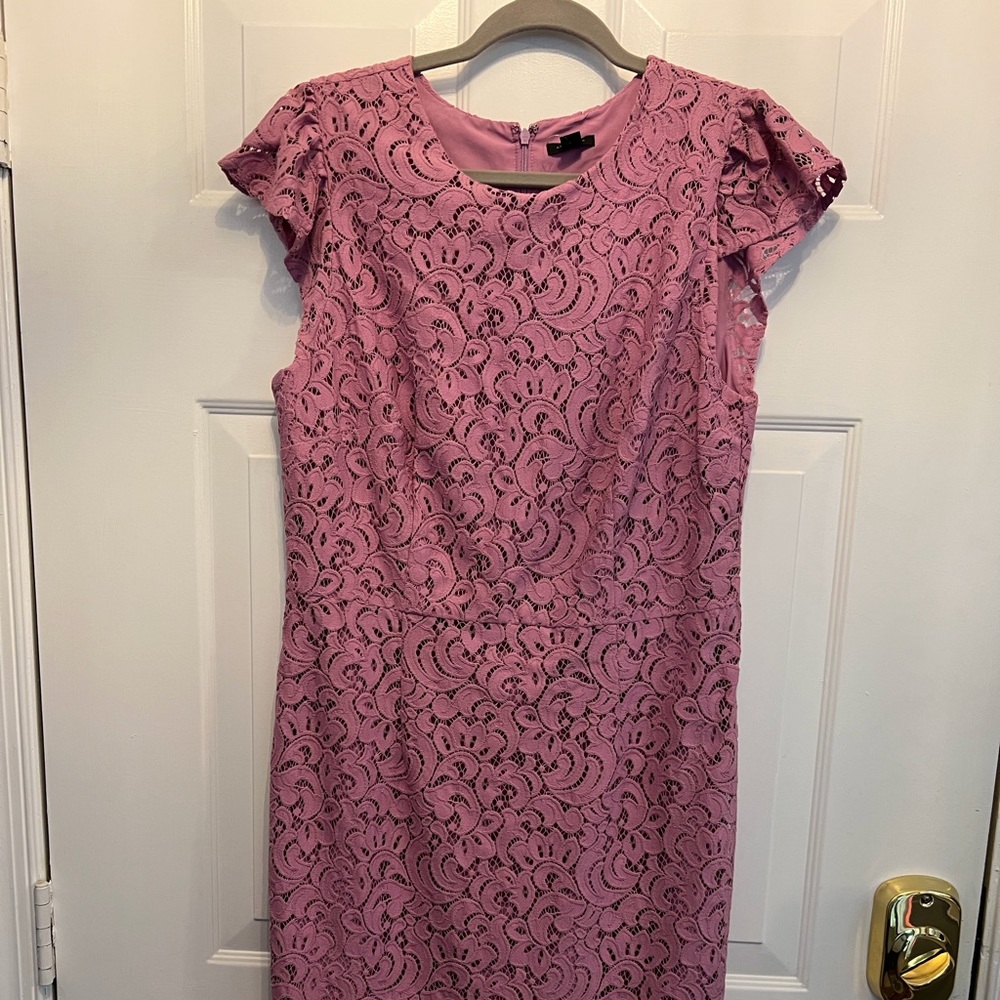 Ann Taylor Factory cap sleeve lace dress